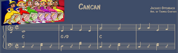 Cancan by Jacques Offenbach