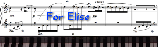 For Elise by Beethoven